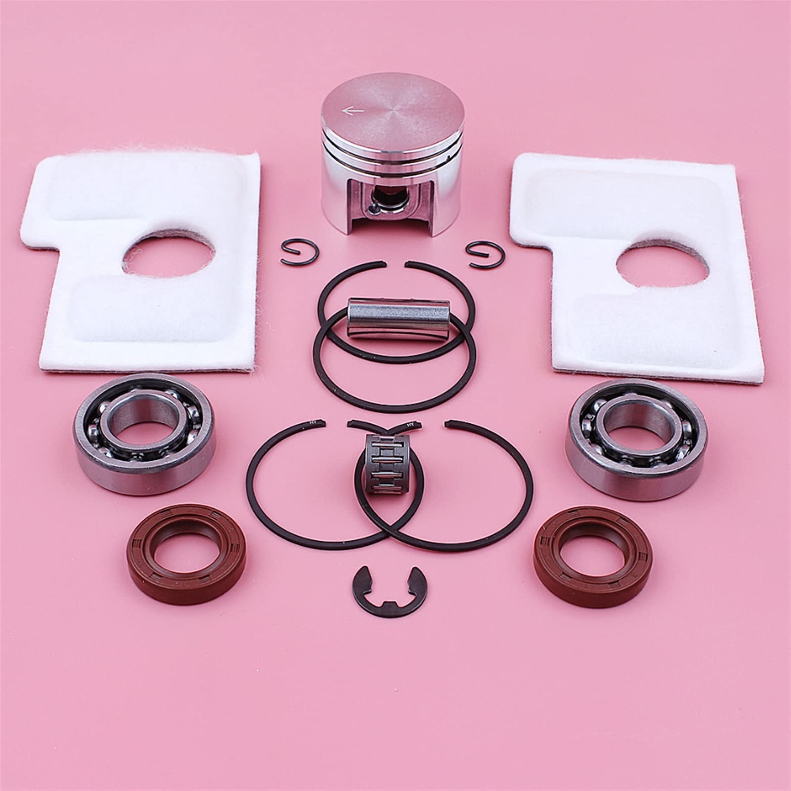 Kit axe et piston 38mm pour réparer le moteur serré d'une Stihl 018