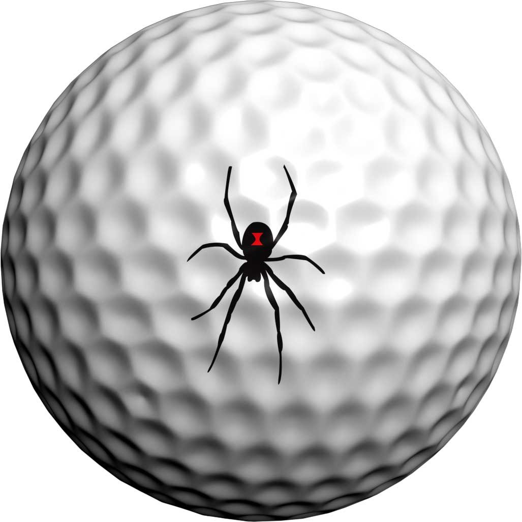 Golfdotz - USGA Rule Conforming Novelty Golf Ball Markers, Golf Ball Stickers for Marking Balls, No More Smearing from Stamps, Gifts for Golfers, Dads, and Retirees, (CreaturesCollection; 18-32 Count)