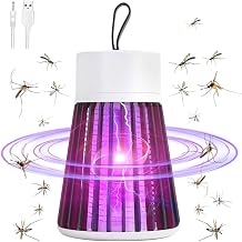Luminaria Mata Mosquito Repelente Eletrico USB Portátil Armadilha Luz Ultravioleta Choque Lampada Inseto Pernilongo LED Luz UV - TYDA