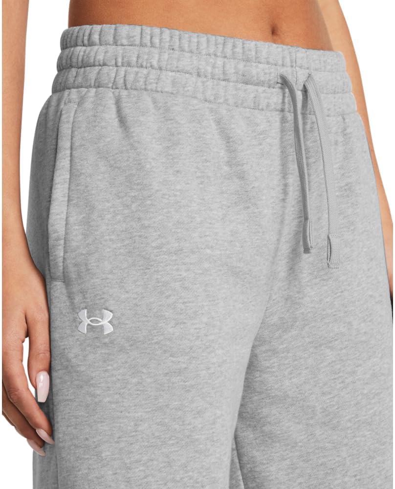 Under Armour Womens Rival Fleece Straight Leg Pants - Image 4