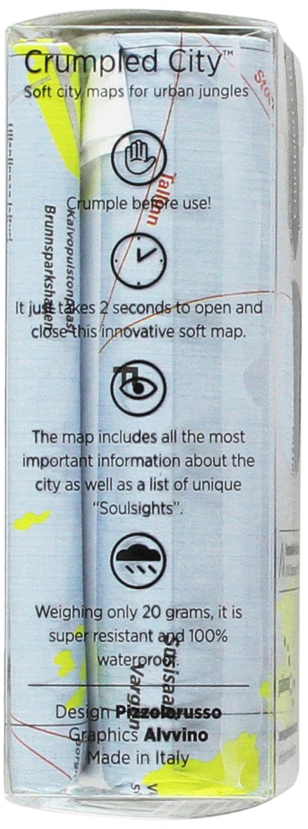 Palomar Ccmt-Helsinki Crumpled City Map, Helsinki