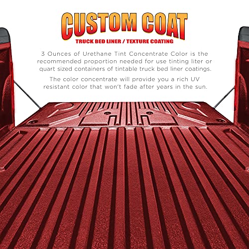 Image of Custom Coat 3 Ounce, Blood Red, Bed Liner Tint Concentrate
