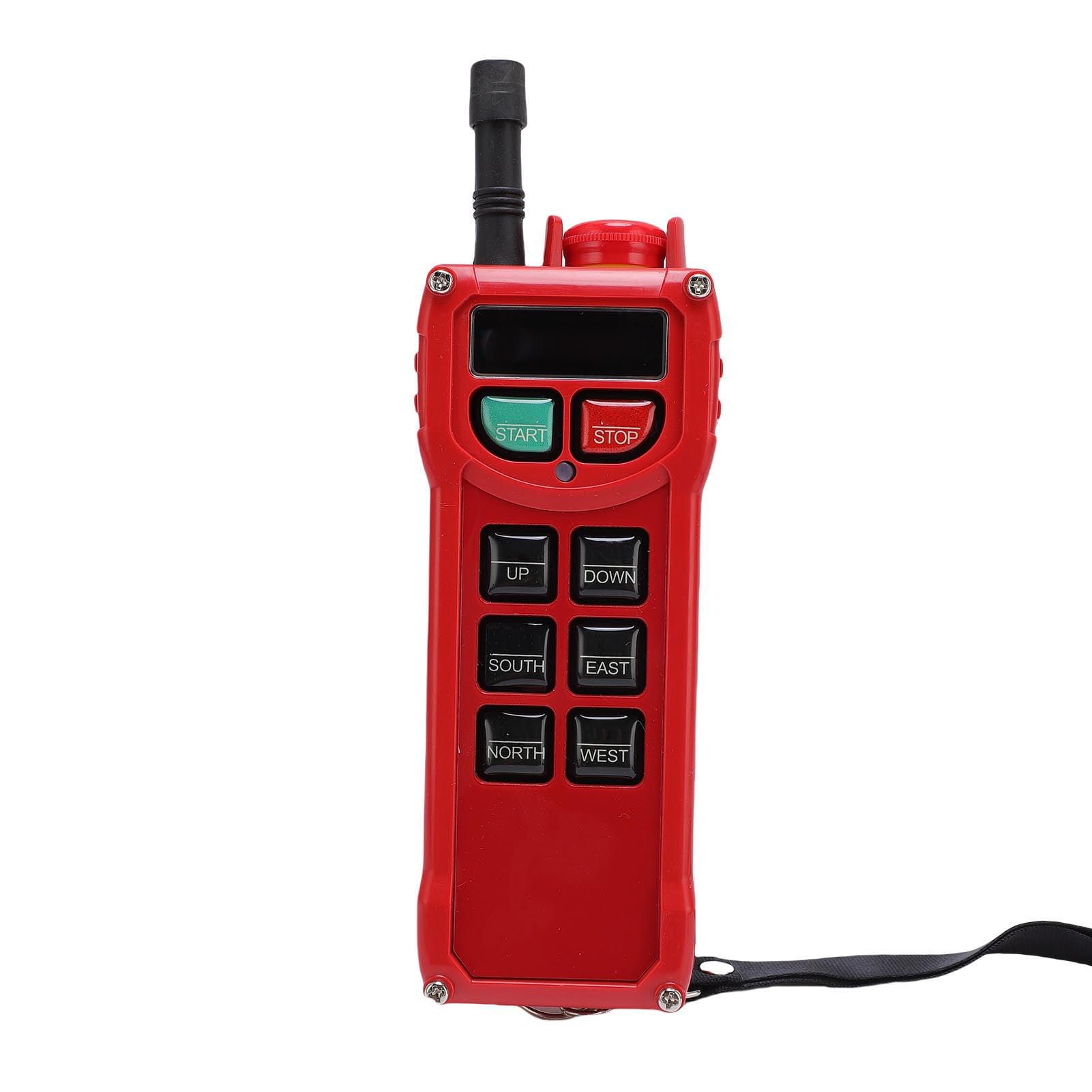 Acouto Mando a Distancia Industrial a Prueba de Caídas Radio Controlador Receptor Transmisor para Polipasto Eléctrico Puente Grúa con un Medidor con Controlador de Polipasto EléctricoRemoto Industrial