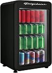 Réfrigérateur compact rétro Frigidaire avec porte en verre, réfrigérateur de comptoir de 3,2 pi³, coins arrondis, premium, pour bureau, chambre, dortoir, cabane