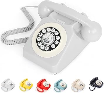 Audio Guest Book Wedding Phone with Flight Case, Record Customized Audio Message with Guest Book Retro Phone Audio GuestBook for Wedding Birthday Party Confession White