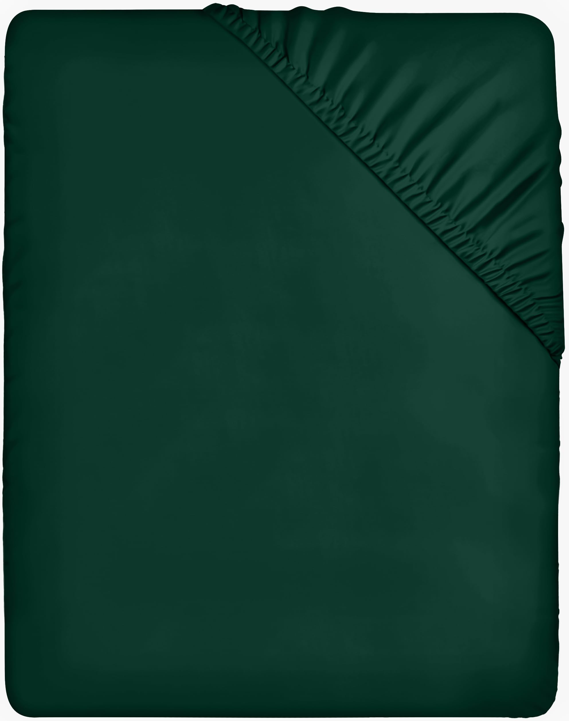 Utopia Bedding Lenzuolo con Angoli, Una Piazza - 180 x 200 cm - Emeraldo - Microfibra di Poliestere Spazzolato - Lenzuolo sotto con Angoli Elasticizzato