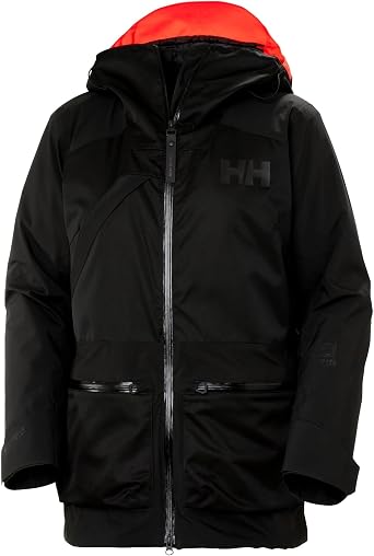 Helly Hansen Whitewall Lifaloft 3.0 Jkt - Womens Waterproof Skiing Jacket, LIFALOFT Insulation, Relaxed Fit Coat