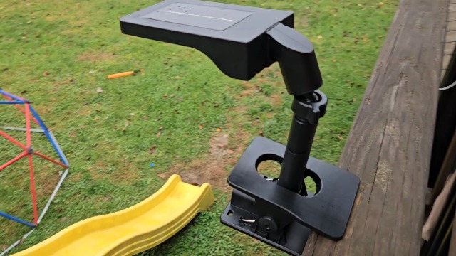 Image of Clip On Solar Lights Outdoor, 350LM Solar Motion Sensor Clamp Light