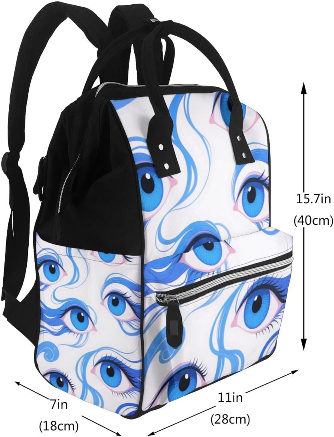Diaper Bag Backpack Large Waterproof Travel Casual Mommy Bags Nappy Bags image 2