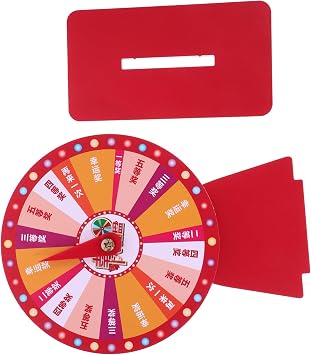 Desktop Prize Turntable Wheel for Game Prizes Xmas Party Event