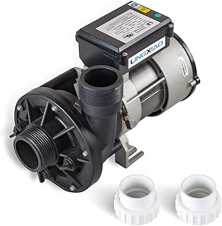 LINGXIAO Hot Tub Bath Pump; LX Pump Motor, 110V, 9Amps, 1.5" Port, 116GPM Flow Rate (Model: WBC150)