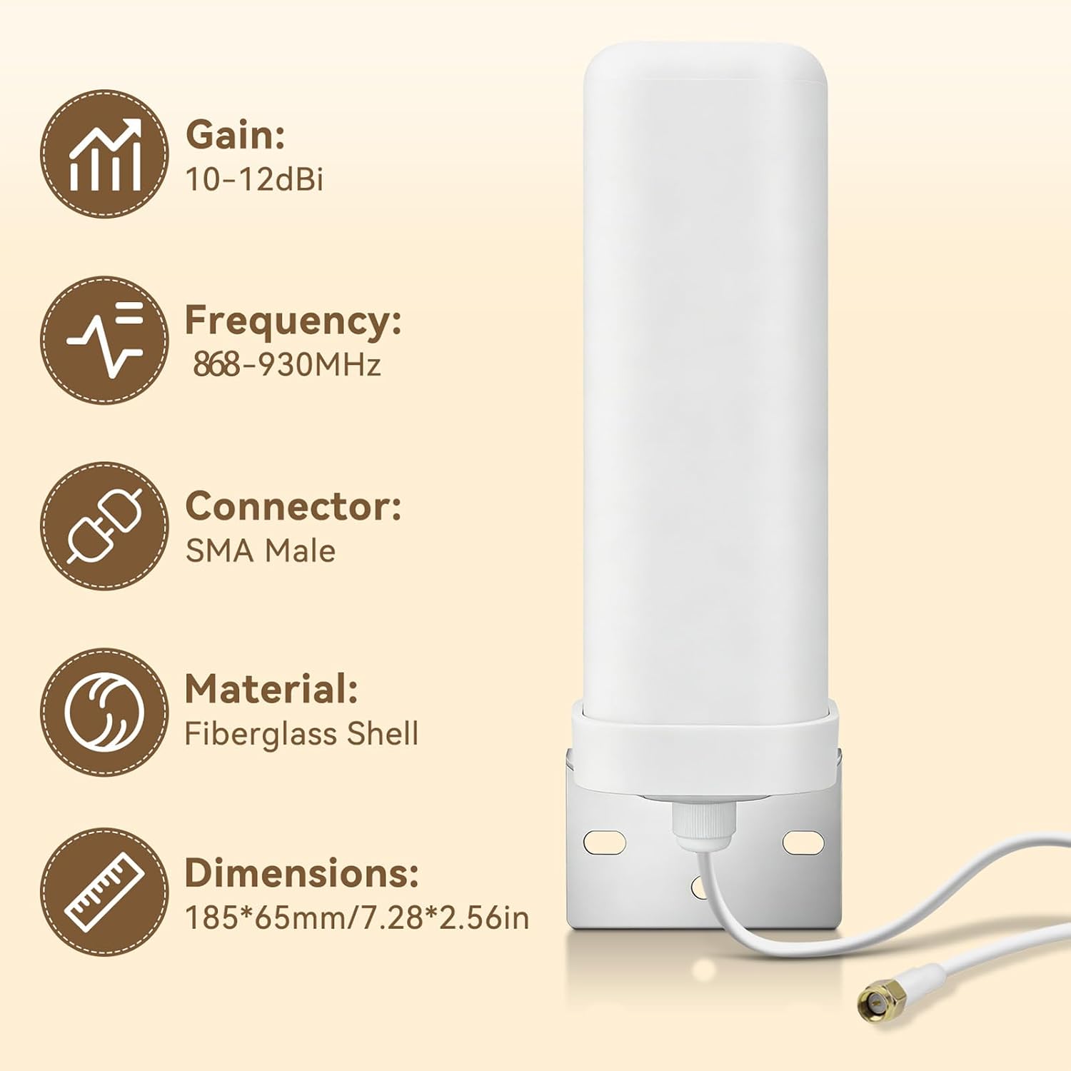 915MHz Meshtastic Antenna, Outdoor Antenna for Heltec LoRaWAN image 5