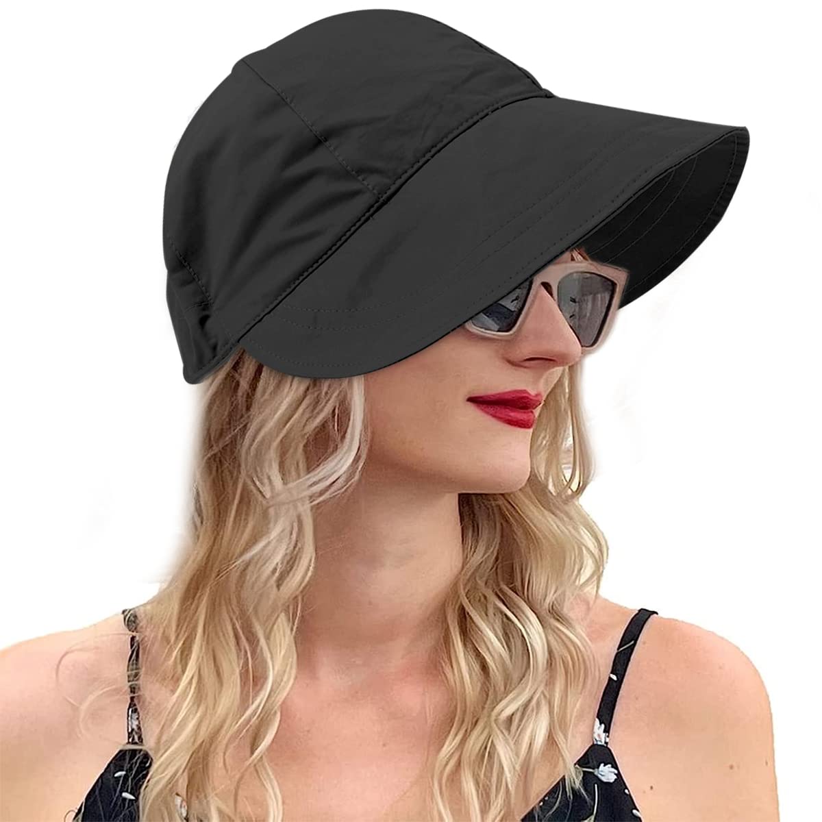 See full amazon price history chart for Venzina® Bucket Hat for Women, Sun Protection Wide Brim Summer Sun Hats for Women, Fashion Quick Dry Cap Lightweight Beach Hat, Adjustable Drawstring Black Venzina® Bucket Hat for Women, Sun Protection Wide Brim Summer Sun Hats for Women, Fashion Quick Dry Cap Lightweight Beach Hat, Adjustable Drawstring Black (B0CP5LXJ63) Amazon Price History, Amazon Price Tracker