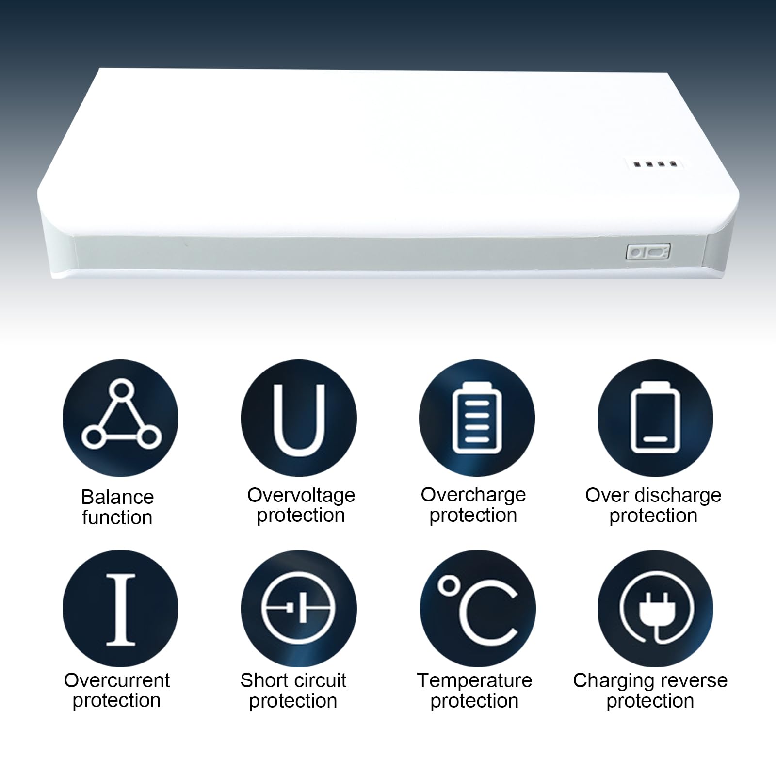 Akumulator litowo-jonowy 15600 mAh 57 Wh z ładowarką Wyjście 12 V 9 V DC i 5 V USB do taśm LED, taśm świetlnych, laptopów, kamer CCTV i innych 9-12,6 V DC5521