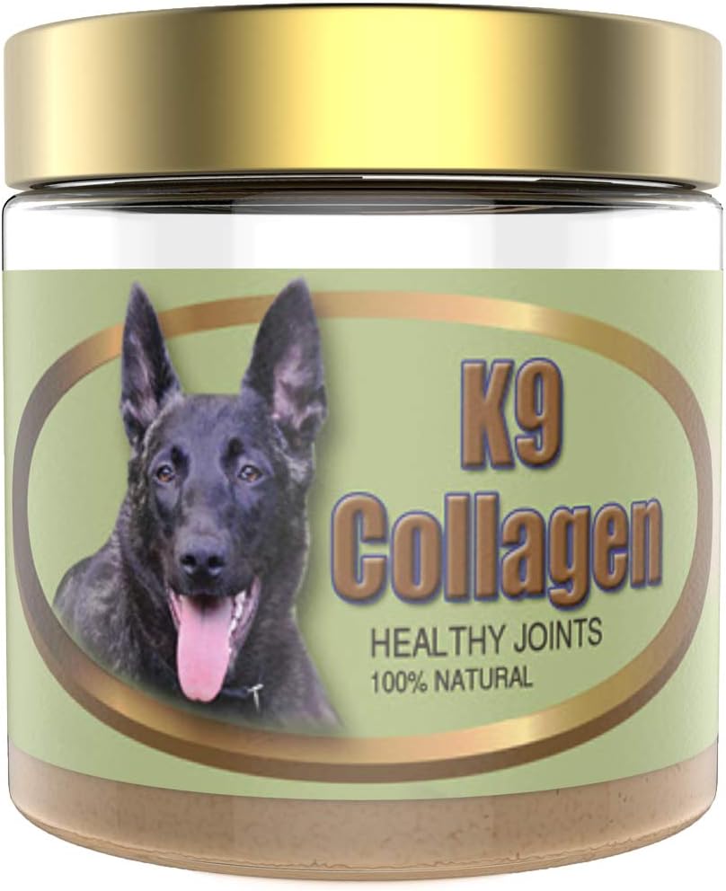 K9 Collagen Hip & Joint Supplement for Dogs - Collagen Booster for Healthy Joints, Improved Mobility, Better Overall Health of Dogs – 1 Month Supply