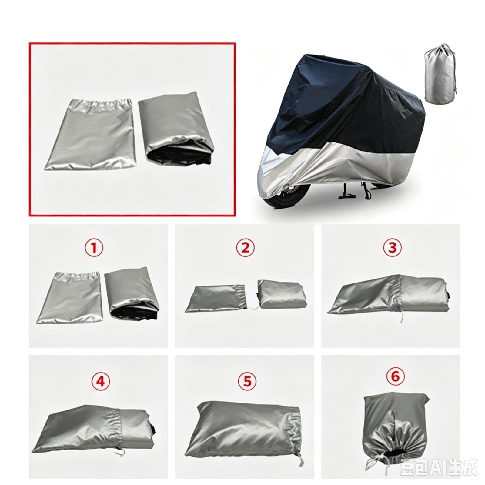 Funda Moto Impermeable 210D Oxford