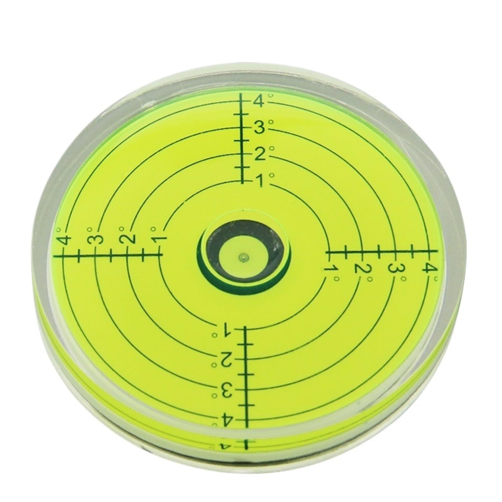 Burbuja horizontal 8012, nivel portátil, nivel circular, burbuja horizontal universal, cuenta horizontal de alta precisión, 1 ud.