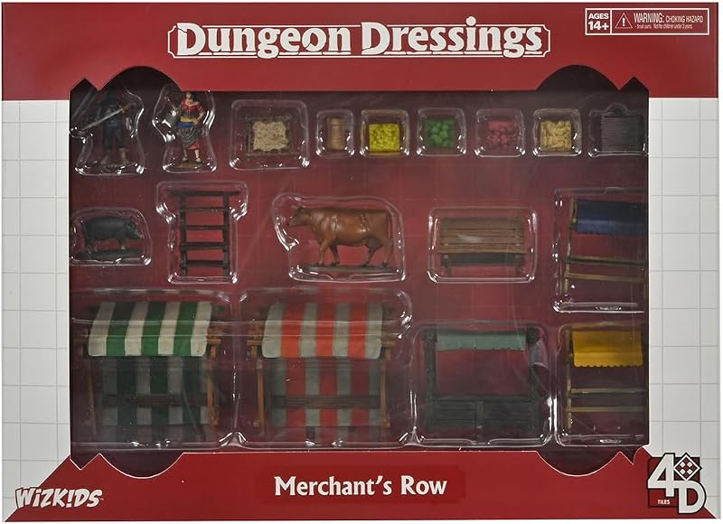 Aderezos para mazmorras: Merchant's Row | | WizKids 4D