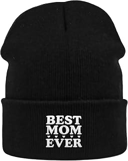 Gifts for Mom from Daughter Son, Winter Hat Beanie for Mother, Thanksgiving Christmas Birthday Gift for Mom Wife