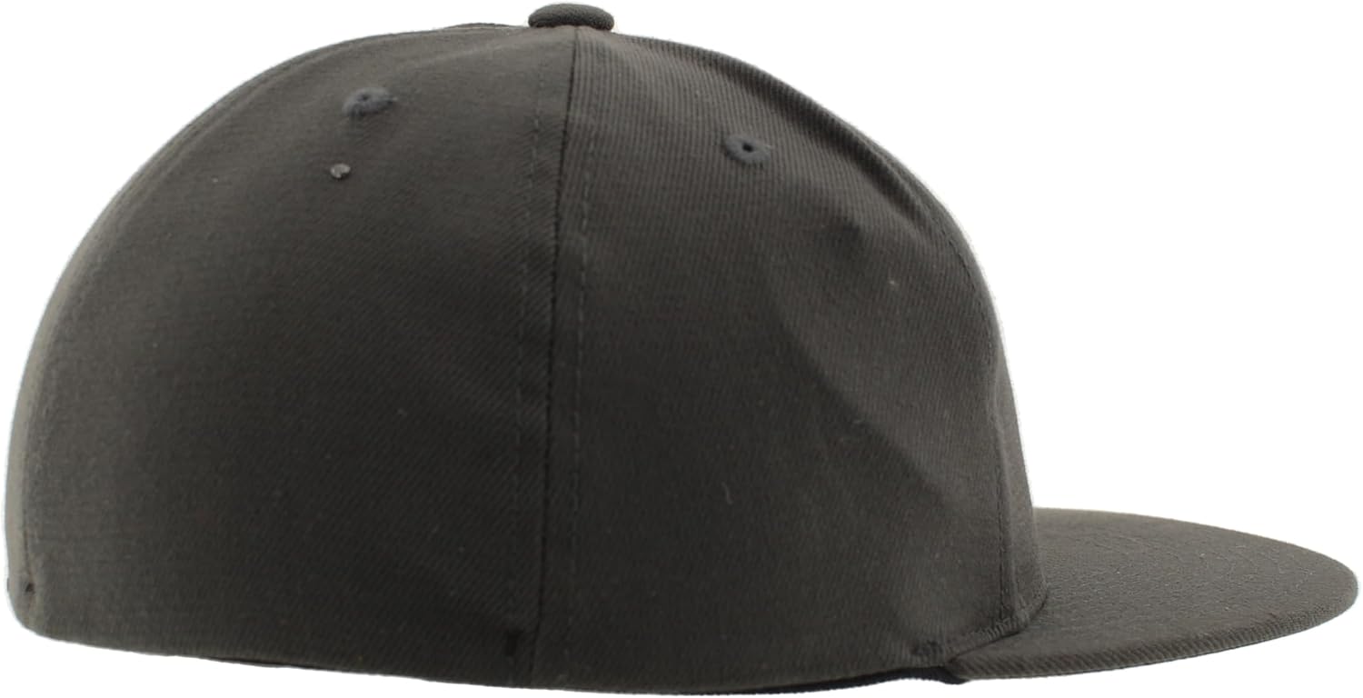 ZHATS Standard NCAA Officially Licensed Fitted Hat M15Z Switchback Charcoal, Grey, Medium - Image 6