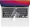 Macbook Air 13.6 M2 A2681 / M3 A3113 / M4 A3240 ile Uyumlu Türkçe Q Klavye Koruyucu, Şeffaf Silikon
