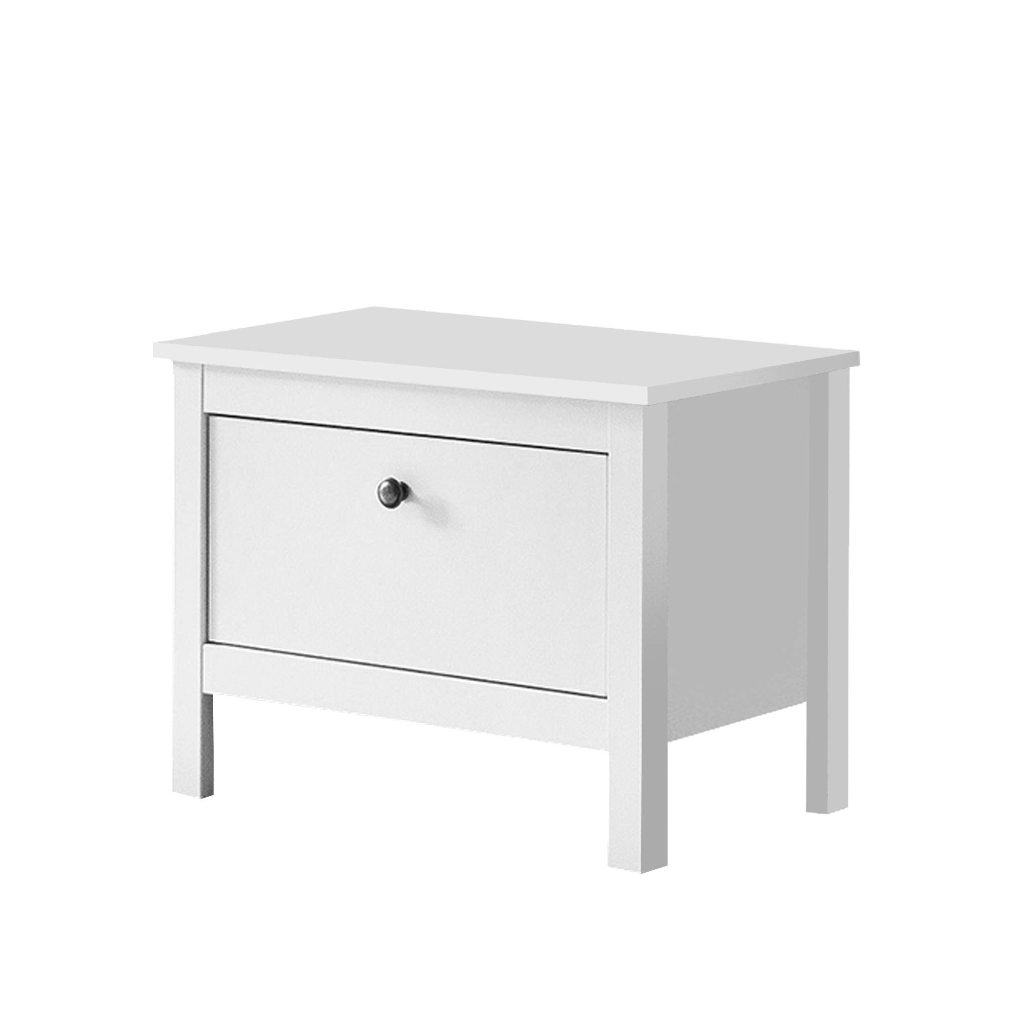 Trendteam Smart Living Garderobe Schoenencommode Zitbank Line, 80 X 41 X 35 Cm Front Wit Hoogglans Corpus Sardegna Rookzilver Melamine Met Veel Opbergruimte