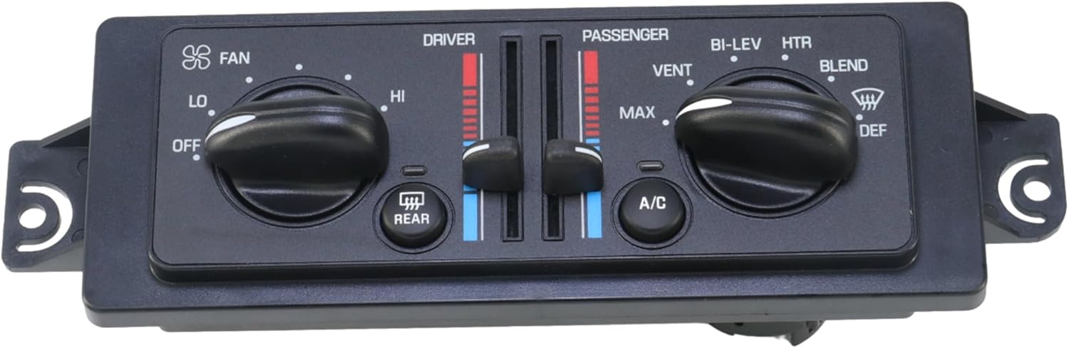 AITKEN HVAC Heater Climate Control Panel for Buick Century 2000-2005, Lacrosse 2005, Regal 2000-2004 Replace# 10308120 9359814.