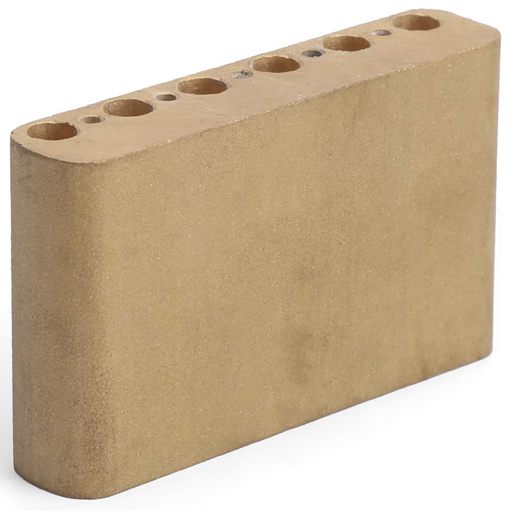 Bloque de Trémolo de Guitarra en Latón, de Puente Trémolo con Barra Whammy, Fácil Instalación para Reemplazo de Partes de Guitarra, Músicos