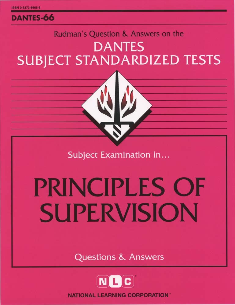 DSST Principles of Supervision (Passbooks) National Learning