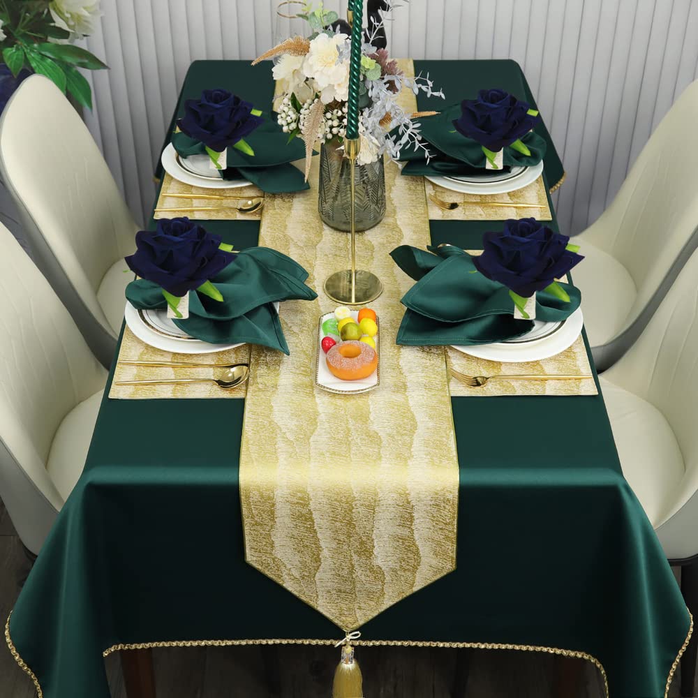 Ramadan Table 18 Pièces Rond De Serviette Doré, Boucle De Serviette De Table évidé Vintage, Anneau Serviettes En Métal, Rond De Serviette Pour La Décoration De Table De Mariage, Réunion De Famille