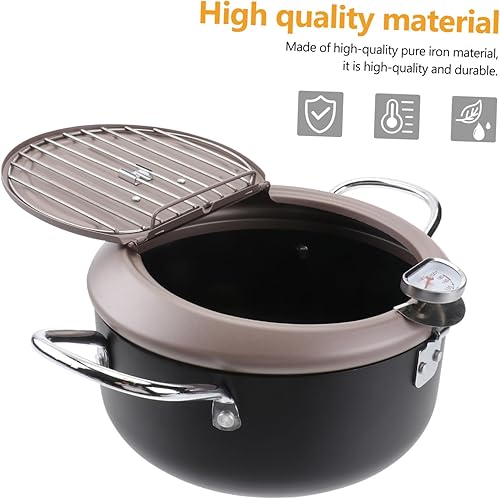 Miniatura 6 de Freidora con Termómetro Clamshell Patata Plana