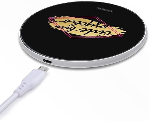Miniatura 5 de Almohadilla de carga inalámbrica linda pero psicópata de 10 W, almohadilla de carga rápida compatible con iPhone 15 14 13 12 Series Samsung Galaxy