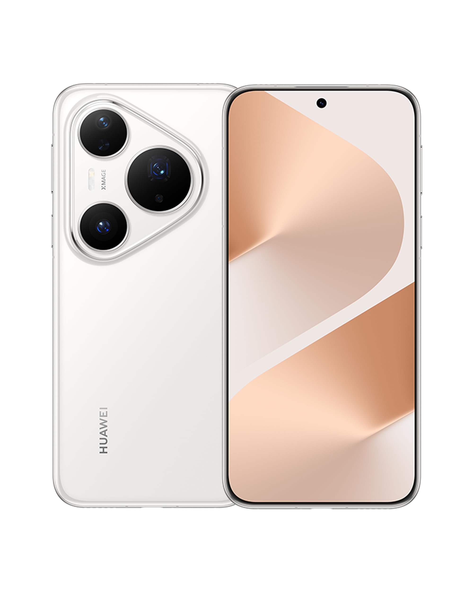 HUAWEI Pura 80 Pro Smartphone Móvil, 12 GB + 512 GB, 5170 mAh, Blanco | Ultra Chroma con Sensor de 1 Pulgada, Cámara Teleobjetivo Macro con Ultrailuminación, Cancelación de Ruido Mediante IA