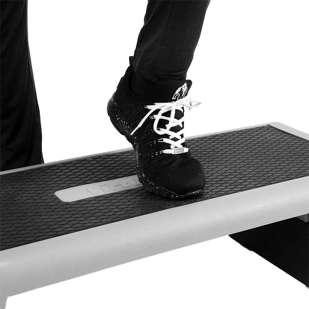 VirtuFit Step/stepper d'aérobic professionnel réglable – Appareil d'entraînement – Stepper pour la maison