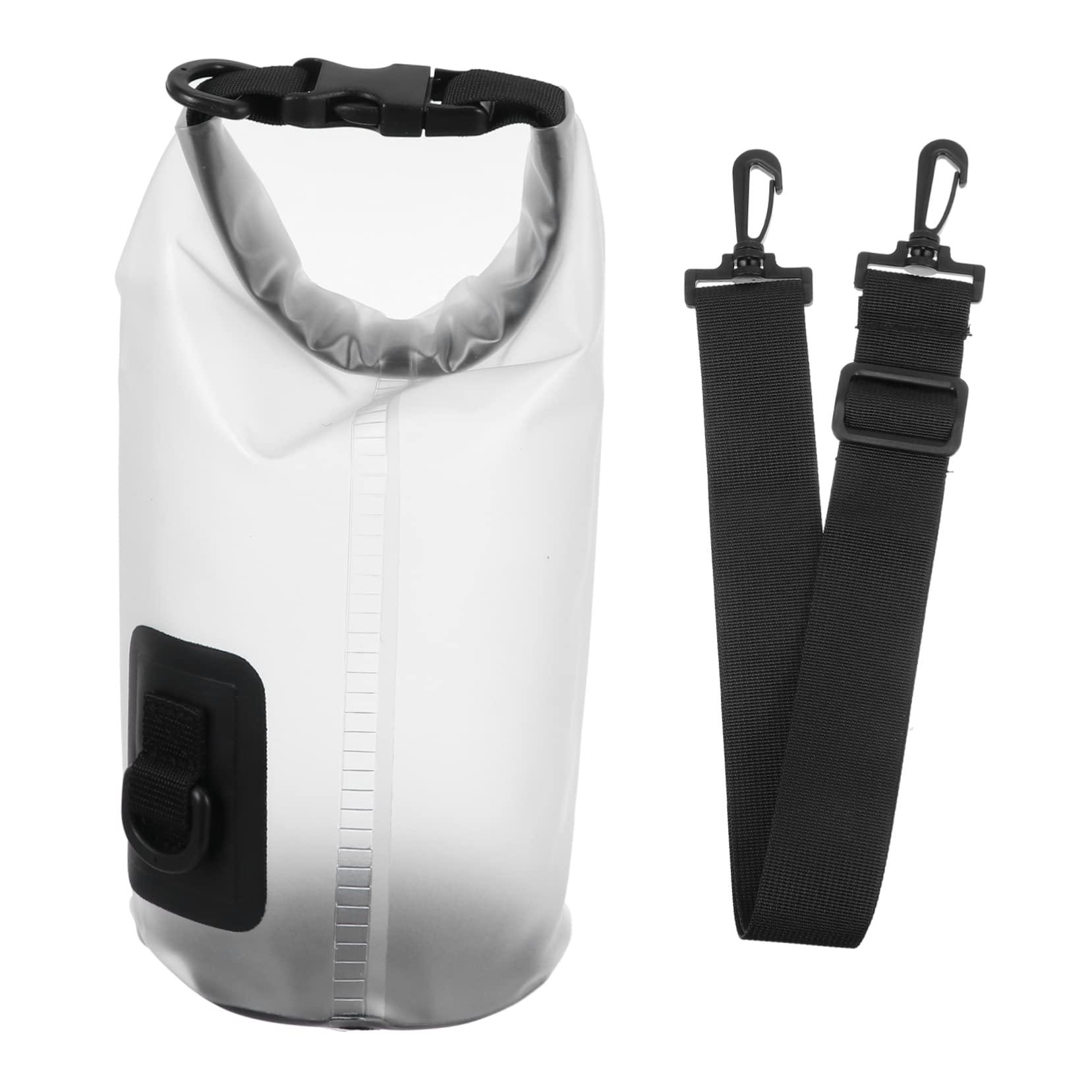 1Pc PVC Bucket Bag Outdoor Swimming Storage Pouch for Rafting and Beach Lightweight Portable Tote for Towels Bottles and Accessories Stylish and Functional