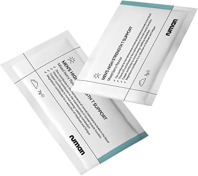 NUMAN Men s High Strength T Support Powder   Zinc, Magnesium, Vitamin D3, Copper & Fenugreek Extract   Berry Mix Supplement Sachets   30 Servings