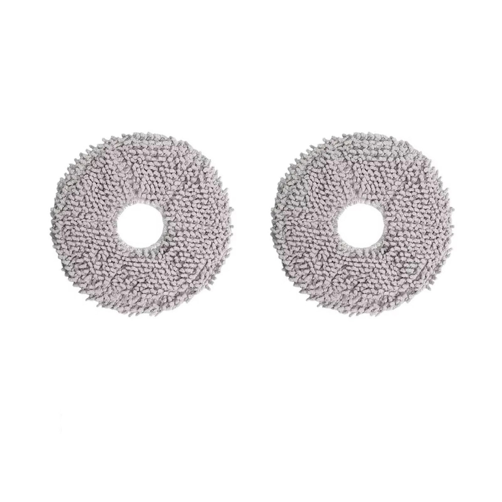VIXWDRUTY Compatible For Xiaomi，Compatible For Omni，Compatible For Dreame，L10s Ultra S10 S10 ProX10 B101CN Mop Cloth Robot Vacuum Pads Holder Accessories(2psc mop pad)