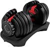 Adjustable Dumbbell Set - 24kg Single Piece
