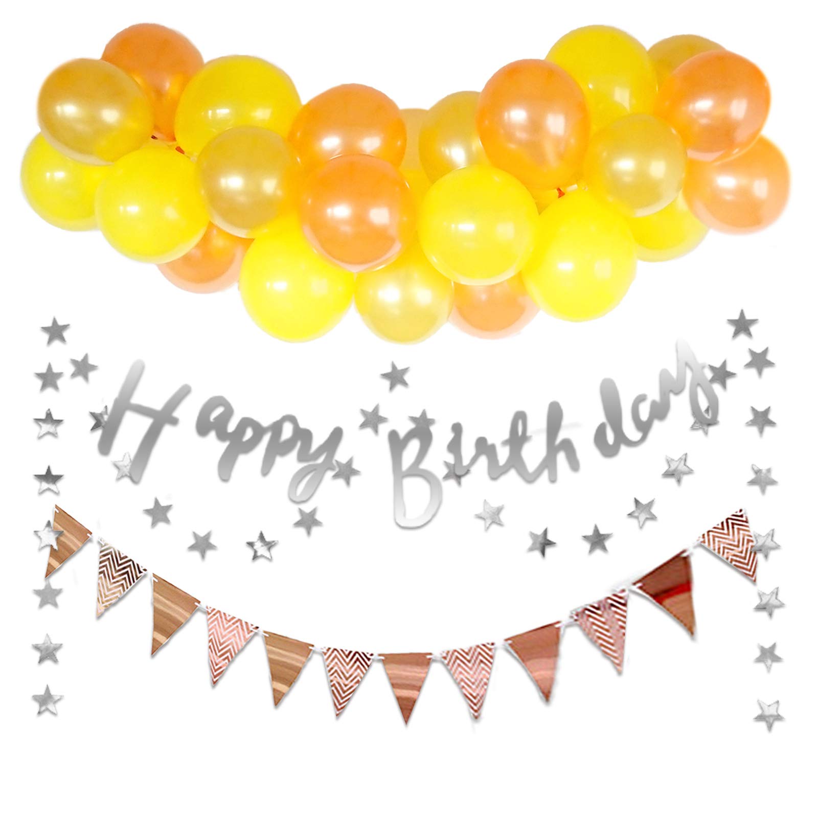 Amazon | 誕生日 バルーン ハッピーバースデー 風船 ガーランド