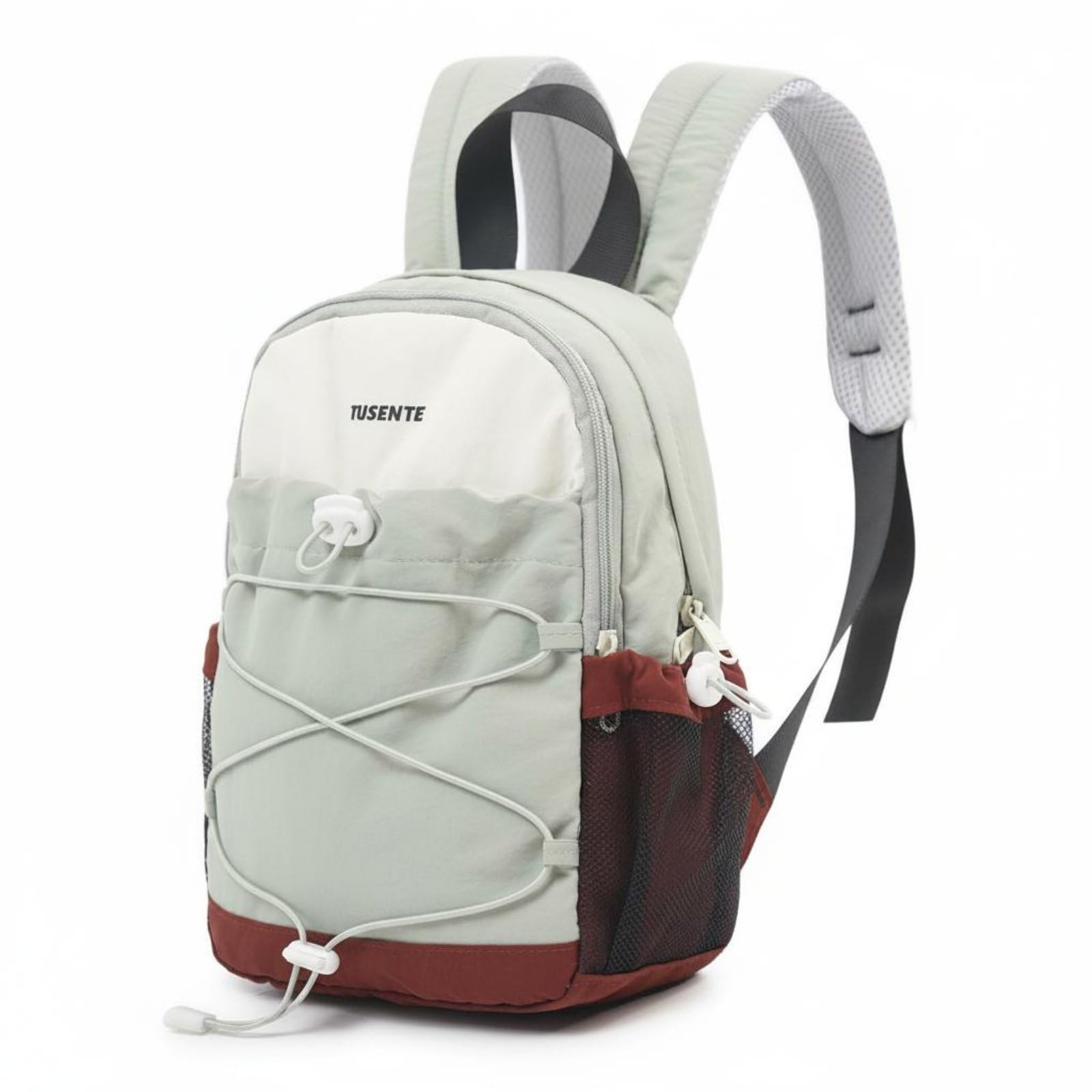 Color Block Design Mini Backpack Compact Small Hiking Backpack Easy to Carry Daypack Long-Lasting for Girls, Women, Cycling, Commuting, Bean Green | Sporting Goods | Outdoor Sports-image-36