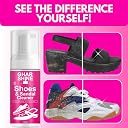 GHAR SHINE Shoe & Sandal Cleaning Foaming Solution (100ml) with Brush & MFC Cloth | White Shoe Cleaner For All Materials | Shoe Cleaning Kit For All Types of Shoe, Sneaker, Men, Women & Kids Footwear gallery image
