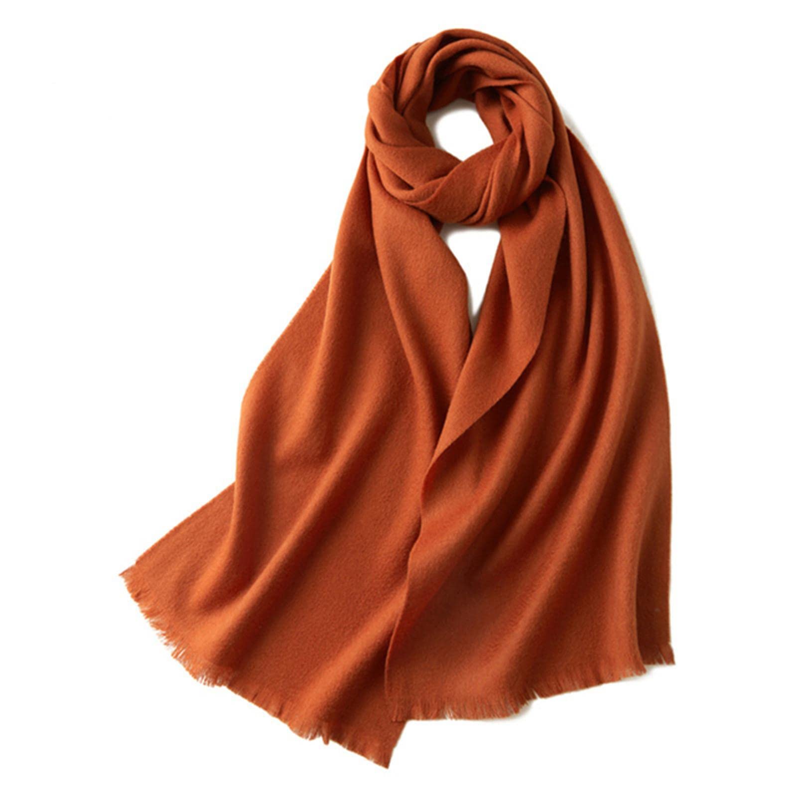 UKKO Kaschmirschal Winterwolle Gestrickter Schal Warme Weiche Frauen Halten Warme Schals
