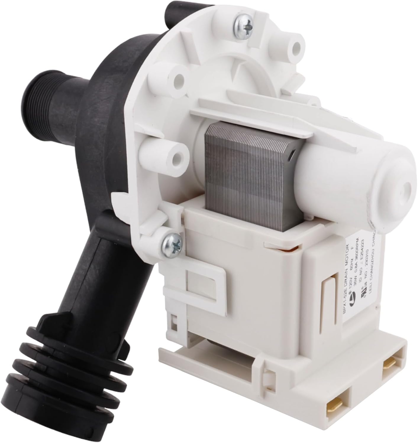 A00126501 OEM Dishwasher Drain Pump, Ac/dc, Dishwasher Drain Pump Motor and Housing Replacement, Compatible With Frigidaire Dishwasher 154474101, 154640201