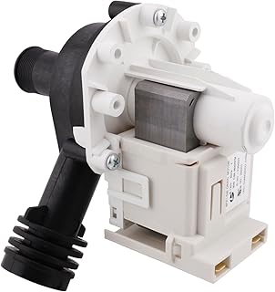 A00126501 Dishwasher Drain Pump, Ac/dc, Dishwasher Drain Pump Motor and Housing Replacement, Compatible With Frigidaire Dishwasher 154474101, 154640201