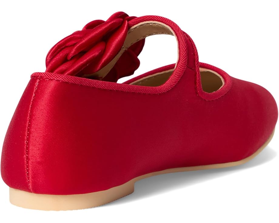 Janie and Jack Rosette Flats (Toddler/Little Kid/Big Kid) - Back View
