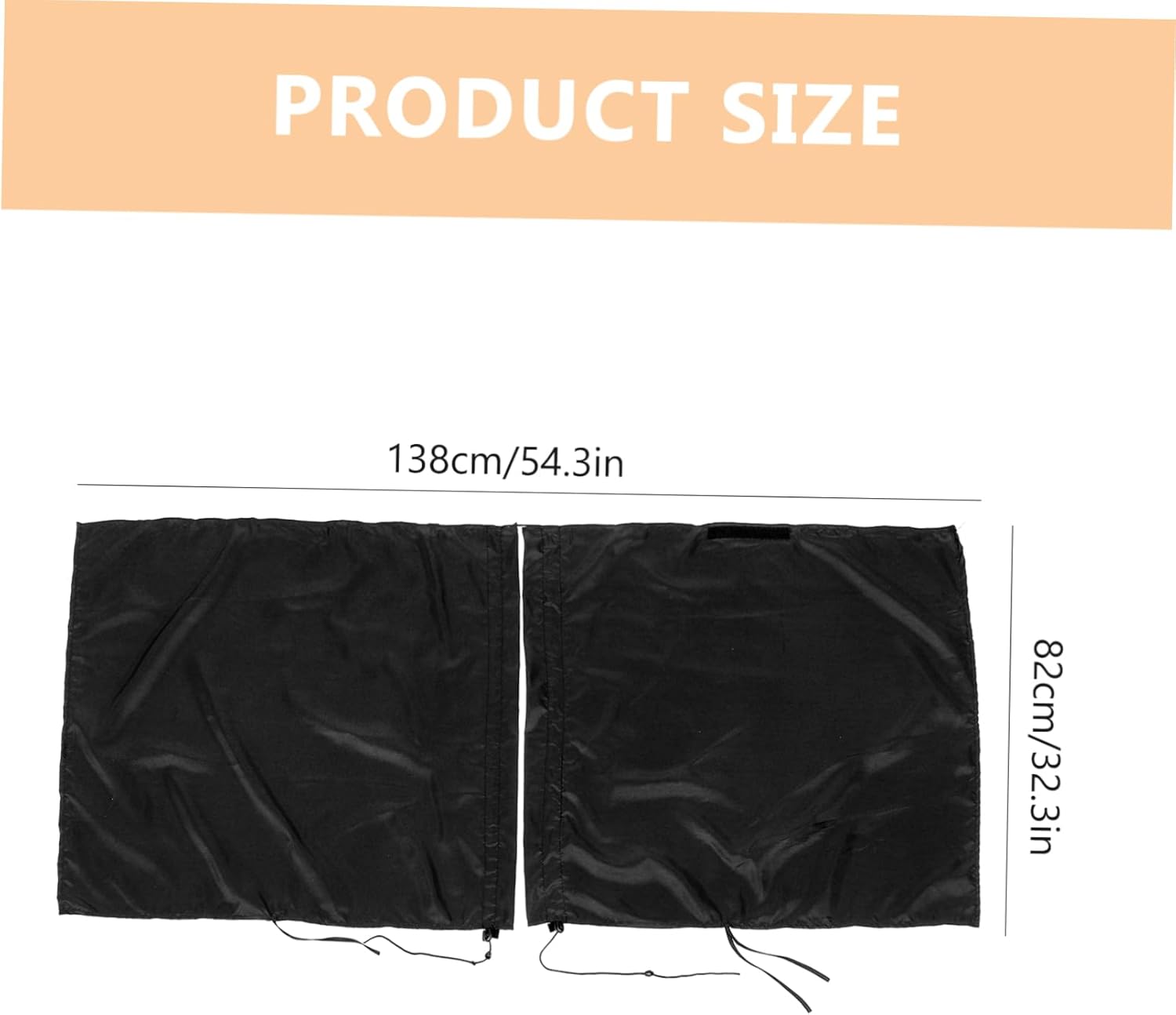 OUNONA 10sheets Car Side Window Sun Shade Curtain Auto Sunshade for Rear Side Heat Insulation Easy Installation Compact and Portable