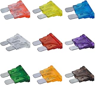 36Pcs Car Fuses Assortment Kit, Blade Fuses Automotive, Standard Car Fuses (5A/7.5A/10A/15A/20A/25A/30A/35A/40A), Automotive Replacement Fuses Assortment Kit for Car, RV, Truck, SUV, Boat