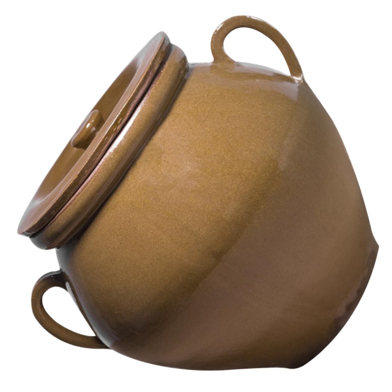 Bocal à riz en céramique 5 kg avec couvercle amovible pour cuisine et buffet