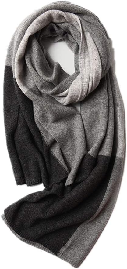 ストール スカーフショールラップのためにあらゆる機会のための女性のエレガントなデザインの冬の暖かいスカーフクリスマスギフトラージサイズ マフラー 色 Size グレー 70x180cm おしゃれ
