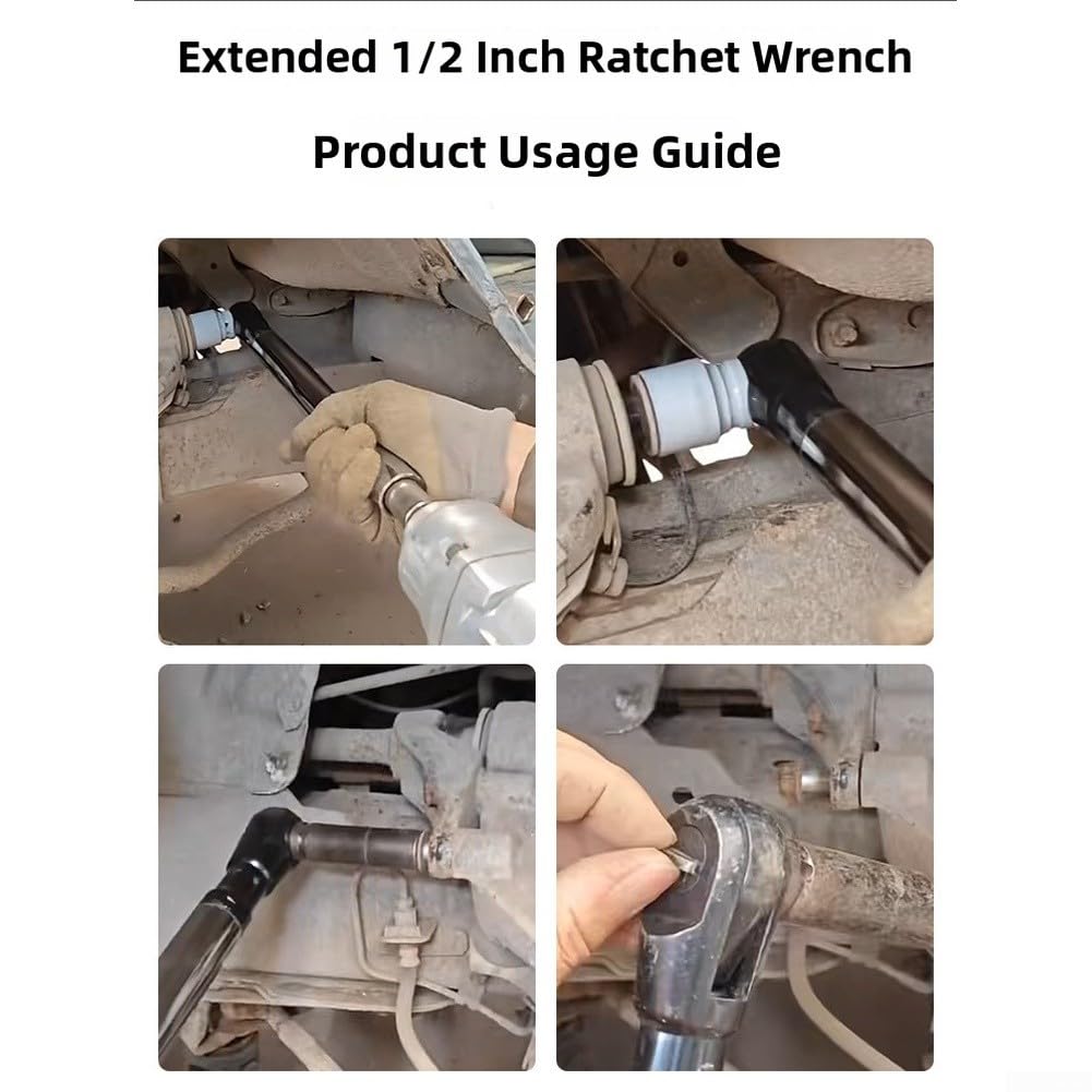 Cricchetto 1/2 Pollice 430mm Acciaio Cr-V Bidirezionale(A)